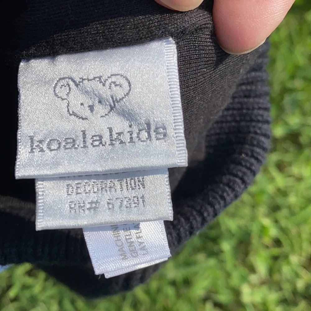 NWOT Koala Kids Infant Cat Lined Hat with Sequin Ears & Nose (0-3 Months)